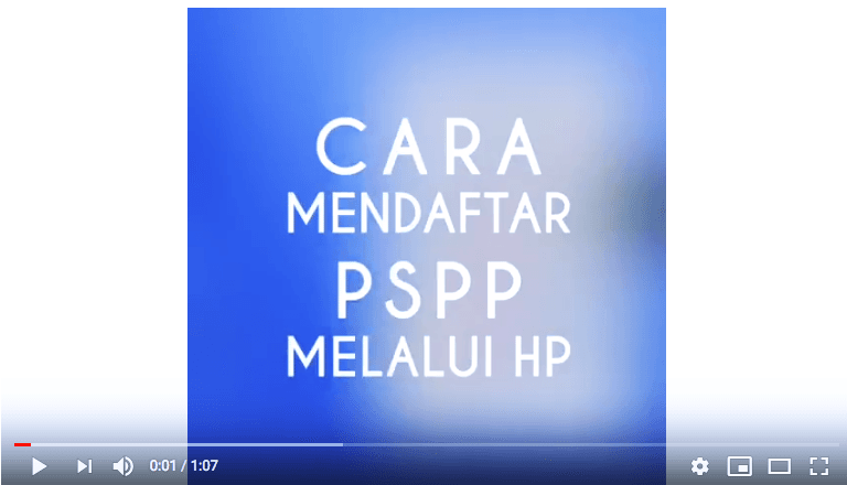 Cara Daftar PSPP PENERBANGAN melalui HP Mudah dan Cepat