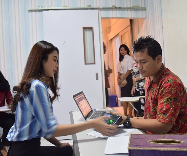 PSPP Jogja Juli 2018 Record Fingerprint Absensi