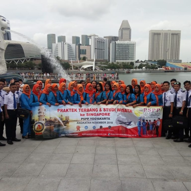 Tidak Main-Main Praktek Terbang PSPP ke Singapore