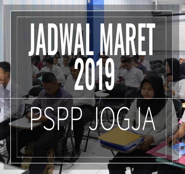Jadwal Maret 2019 PSPP Jogja