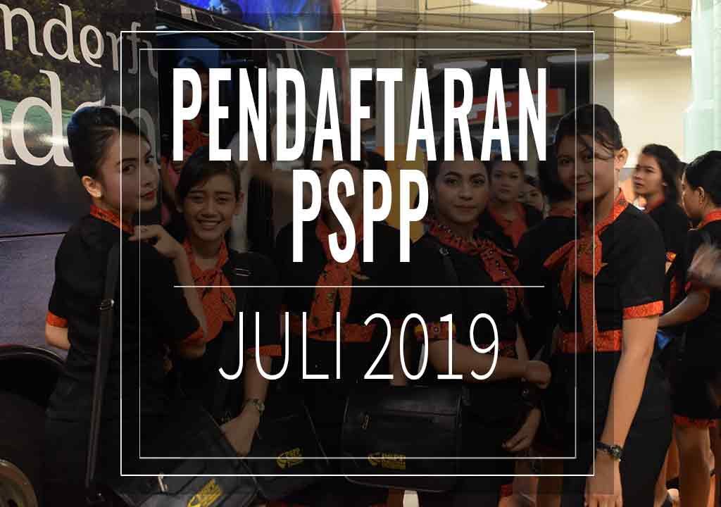 pendaftaran pspp juli 2019