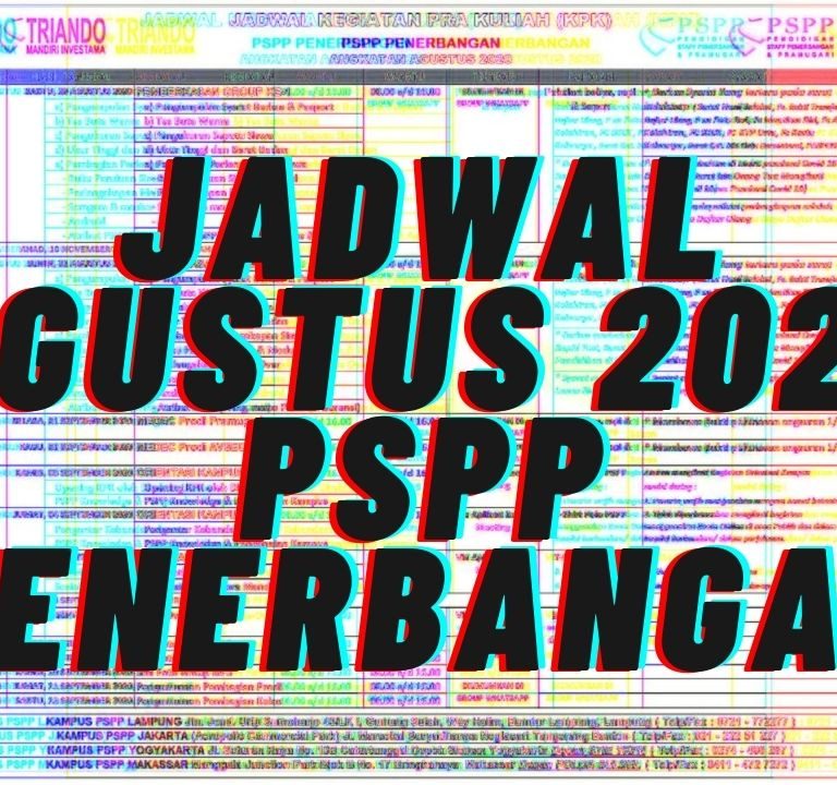 Jadwal PSPP Penerbangan Terbaru Agustus 2020