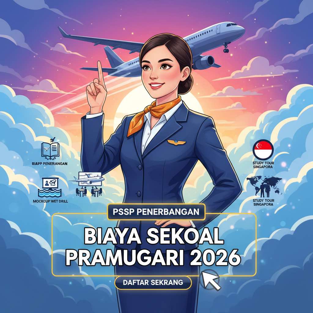 biaya sekolah pramugari 2026